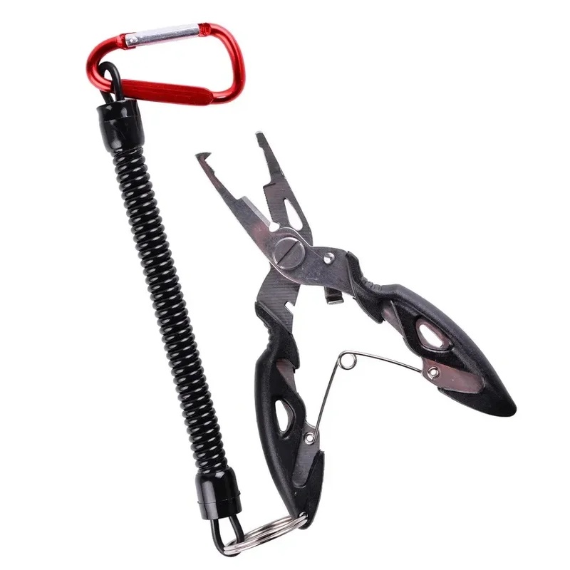 Fishing Hook Sharpener - Angelzange mit Schere, Schnur- und Köderentferner,