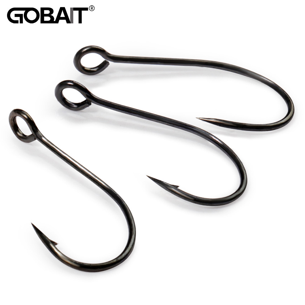 Fishing Hook Circle - 20 Stück große Ring-Einzelhaken 2 #