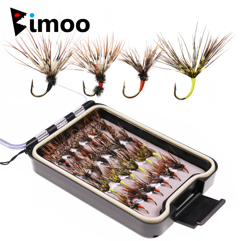 Fishing Hook Size - Bimoo 24 Stück/Box Tenkara fliegt im
