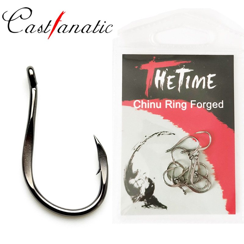 Fishing Hook Assortment - Castfanatic CHINU RING GESCHMIEDETE Meerwasser-Angelhaken aus