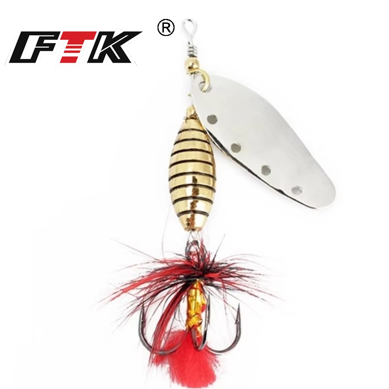 Fishing Hook Treble - FTK 6g 12g 16g Metall Spinner