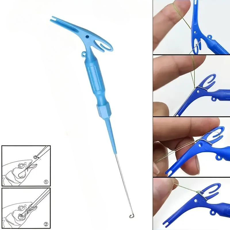 Fishing Hook Sharpener - Dual Zweck Quick Tackle Haken Krawatte