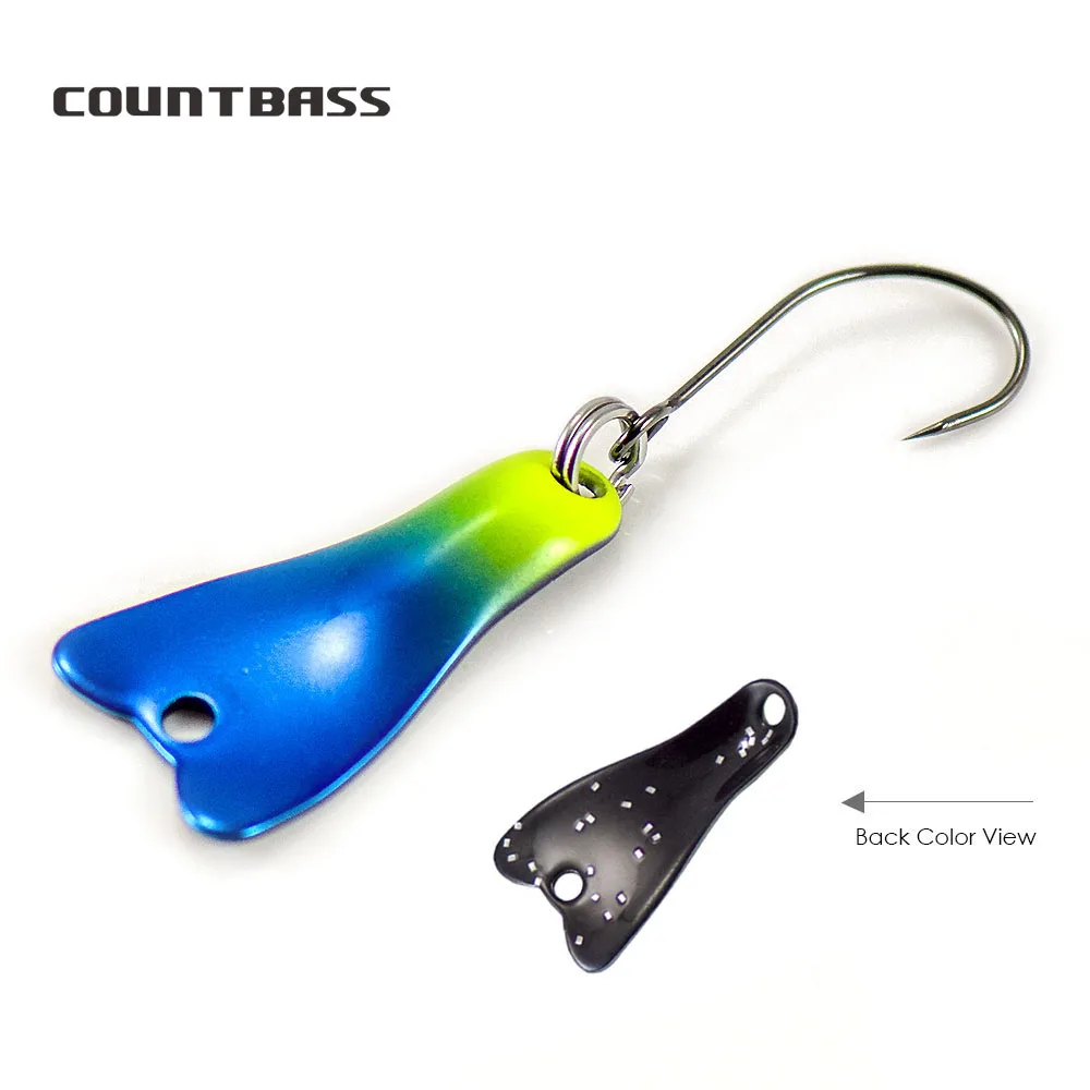 Fishing Hook Barbless - COUNTBASS 5/64oz 2g Casting Löffel mit