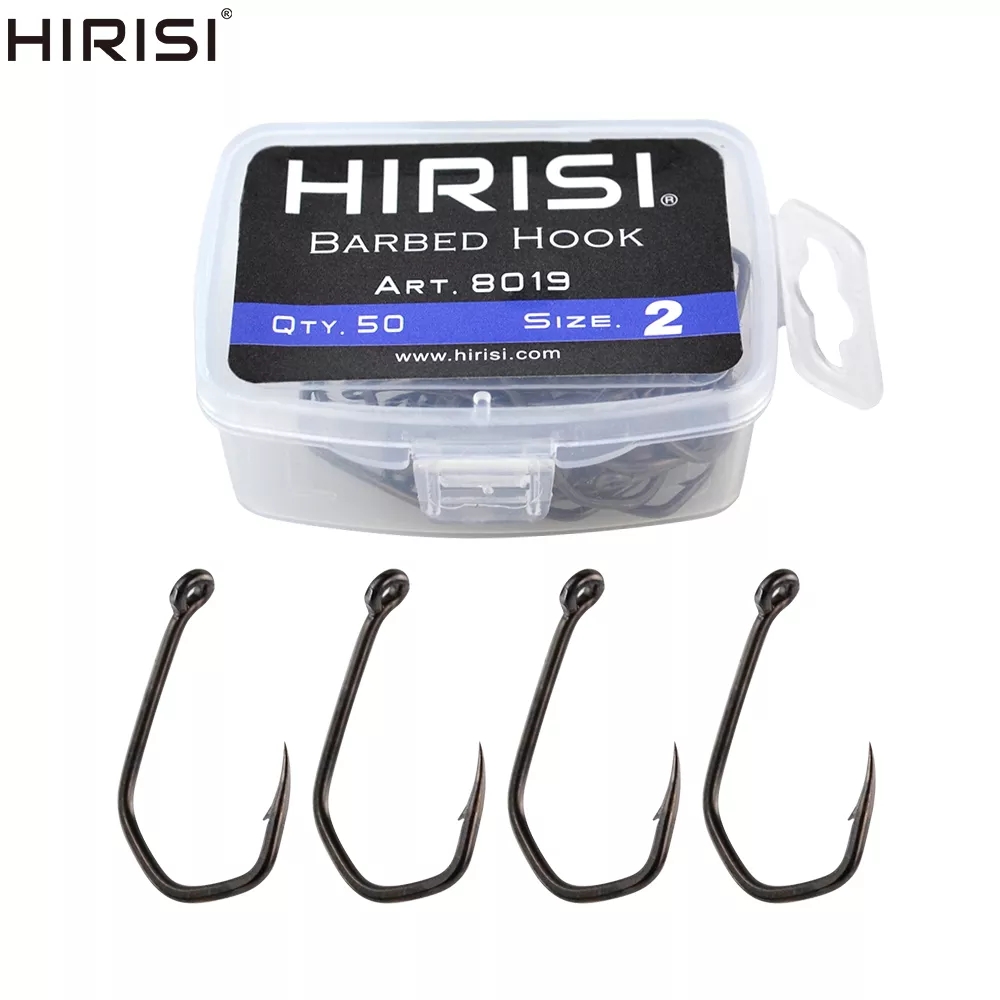 Fishing Hook Assortment - 50 stücke Karpfen Angeln Haken Stacheldraht