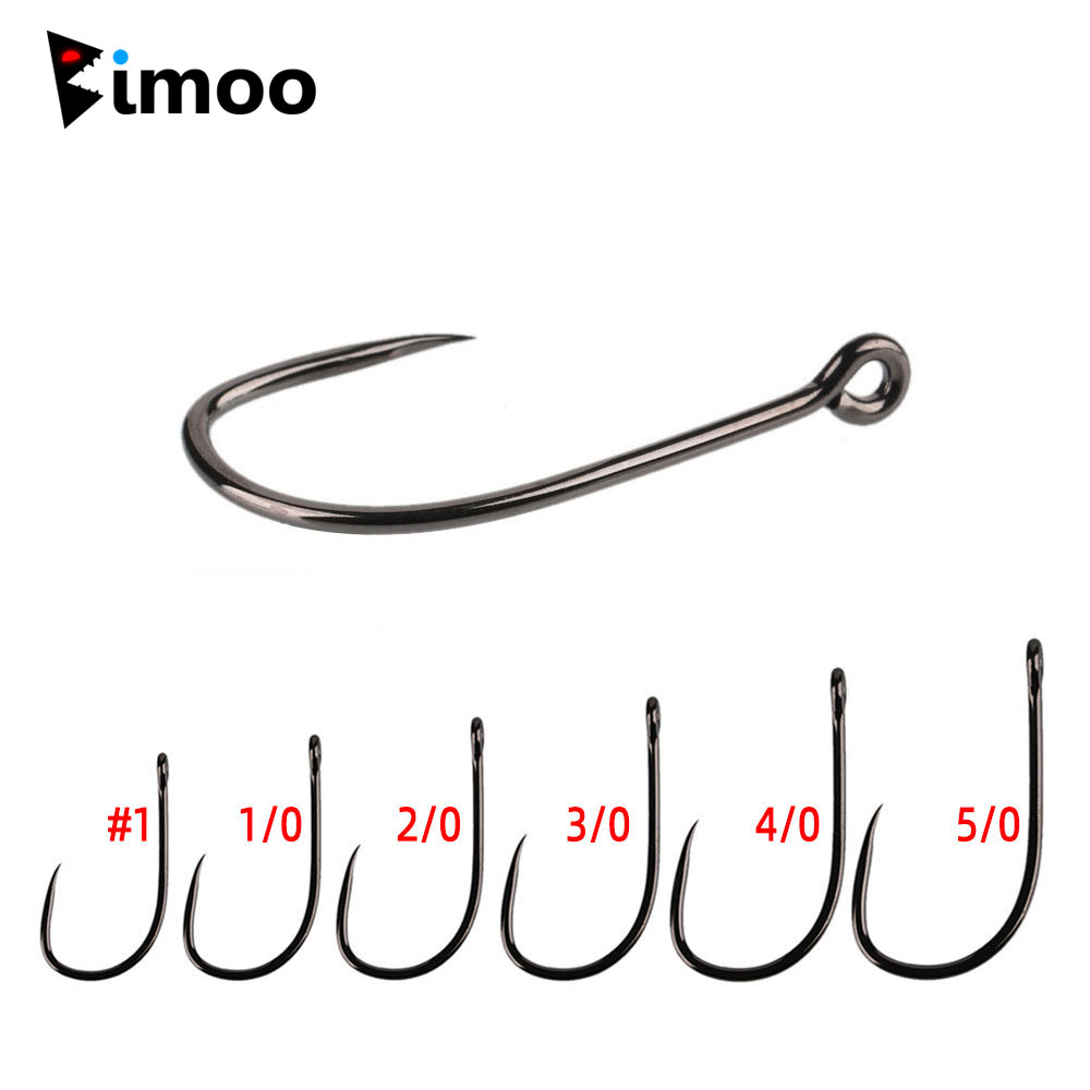 Fishing Hook Barbless - 20 Stück # 1 1/0 2/0