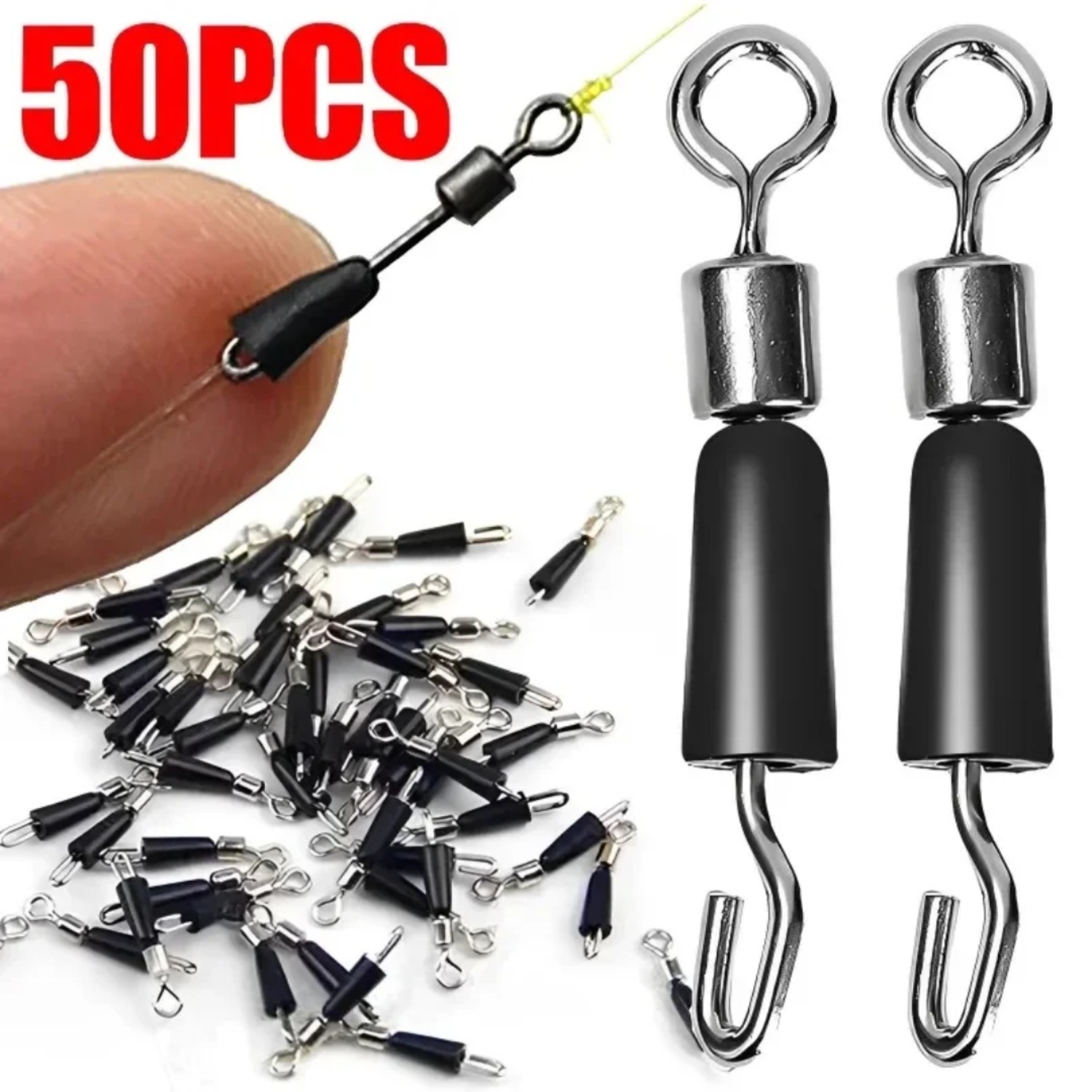 50 Stück Karpfenangeln Schnell – Fishing Hook Stainless Steel Bewertung und Preis