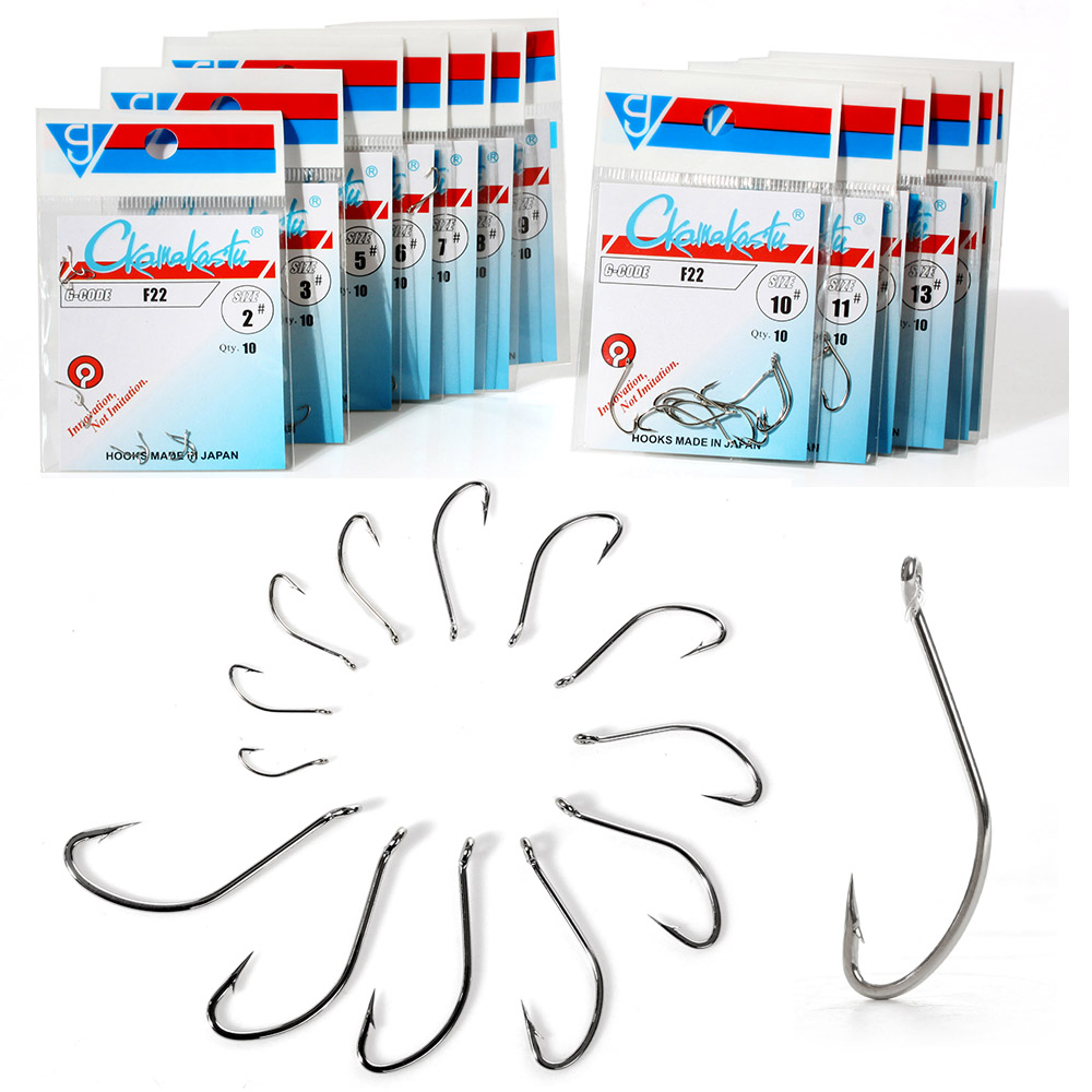 Ckamakastu F22 Weiß Salzwasser – Fishing Hook Offset Bewertung und Preis