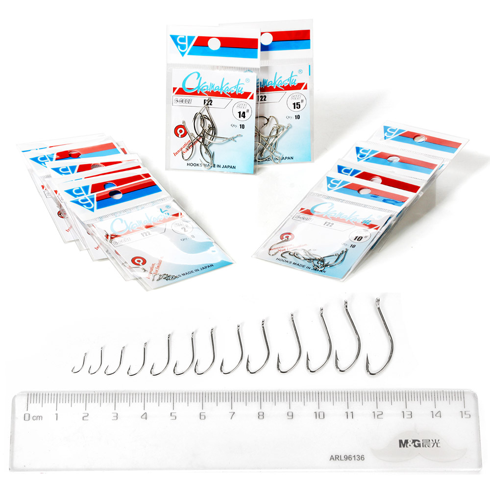 Ckamakastu F22 Weiß Salzwasser – Fishing Hook Offset Bewertung und Preis