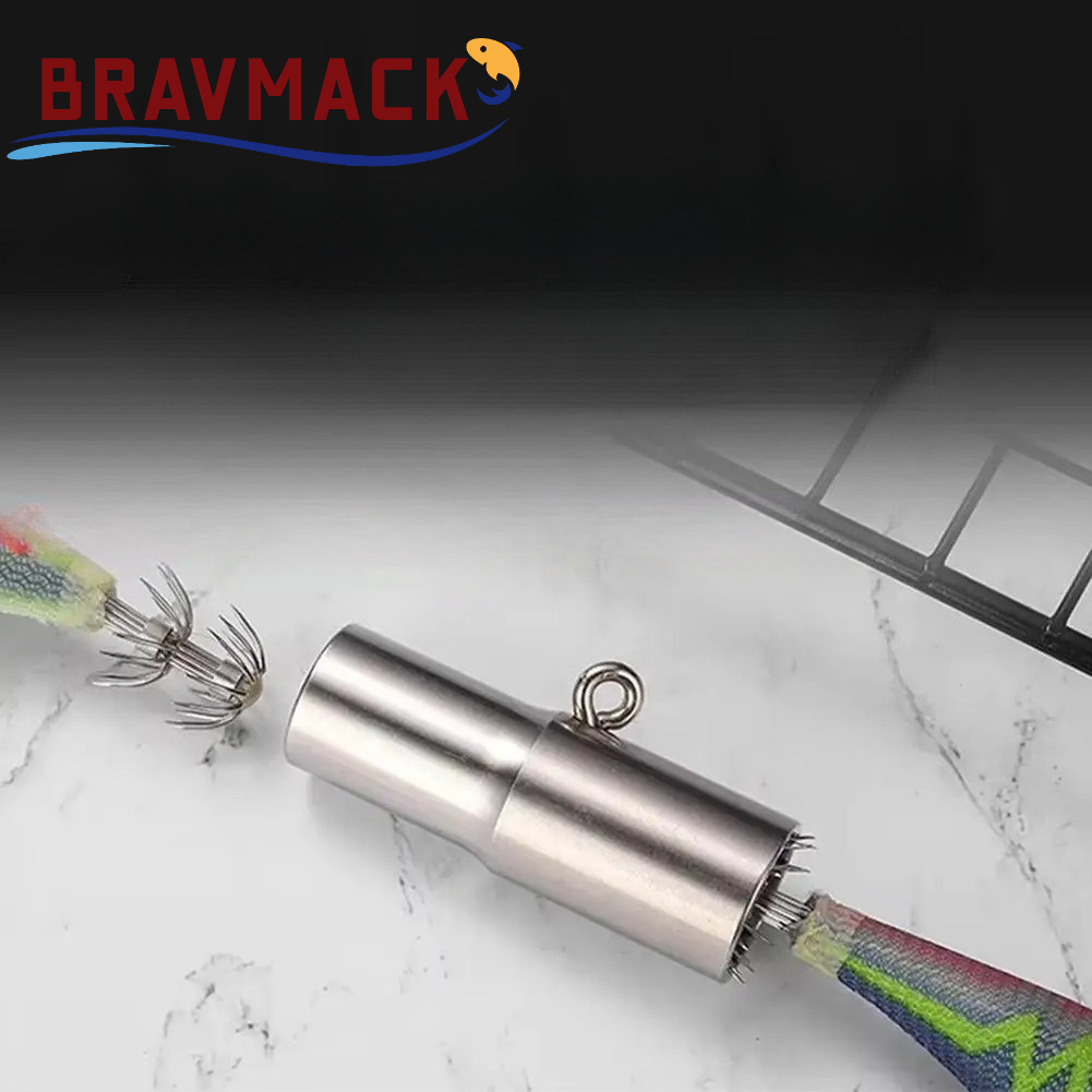 BRAVMACK Tintenfischhaken-Korr – Fishing Hook Stainless Steel Bewertung und Preis
