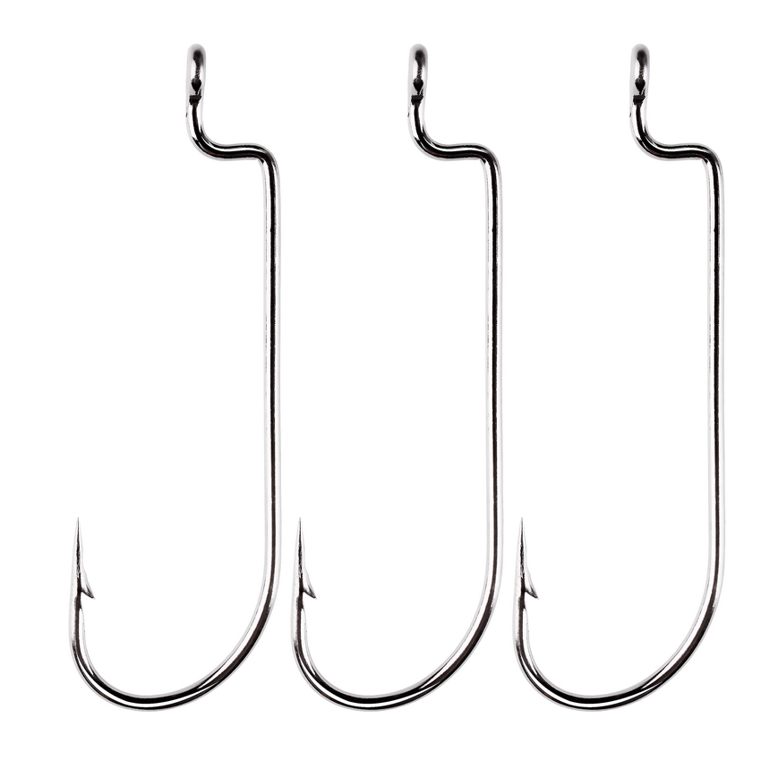 100pc/lot Angelhaken High Carb – Fishing Hook Offset Bewertung und Preis