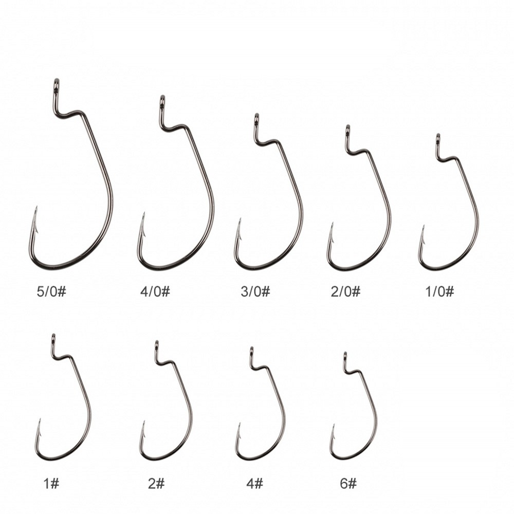 20 teile/los Breite spalt Texa – Fishing Hook Offset Bewertung und Preis