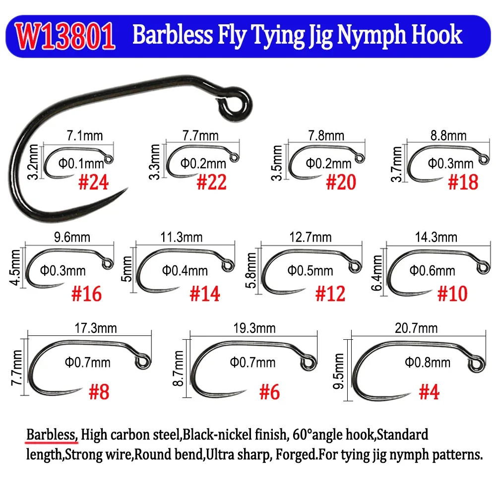 200 Stück Angelfliegenhaken mi – Fishing Hook Barbless Bewertung und Preis