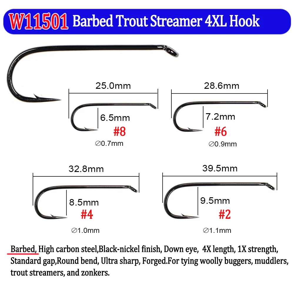 200 Stück Angelfliegenhaken mi – Fishing Hook Barbless Bewertung und Preis