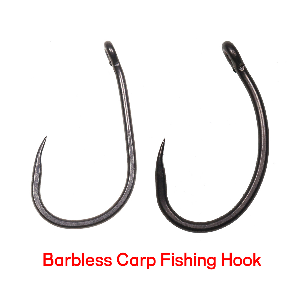 50 Stück Mattschwarze Karpfena – Fishing Hook Barbless Bewertung und Preis