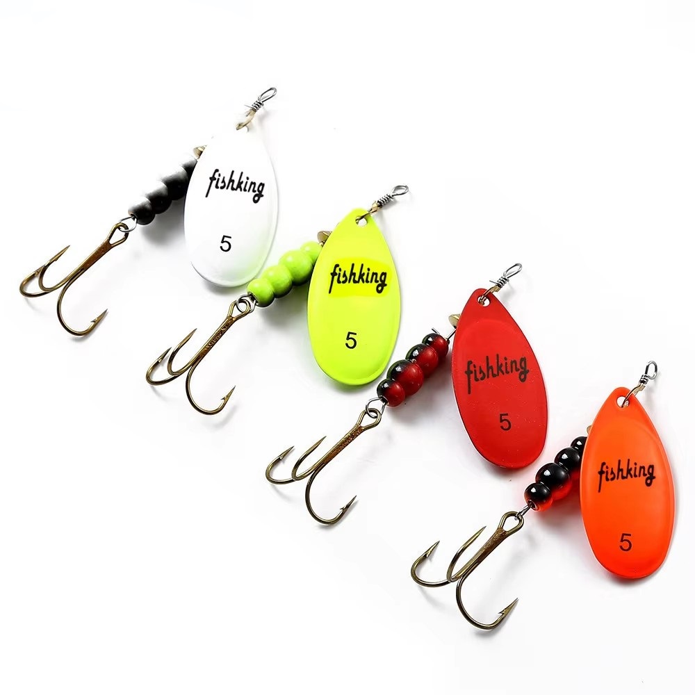 NGB Spinner Köder 3,9g 4,6g 7, – Fishing Hook Treble Bewertung und Preis
