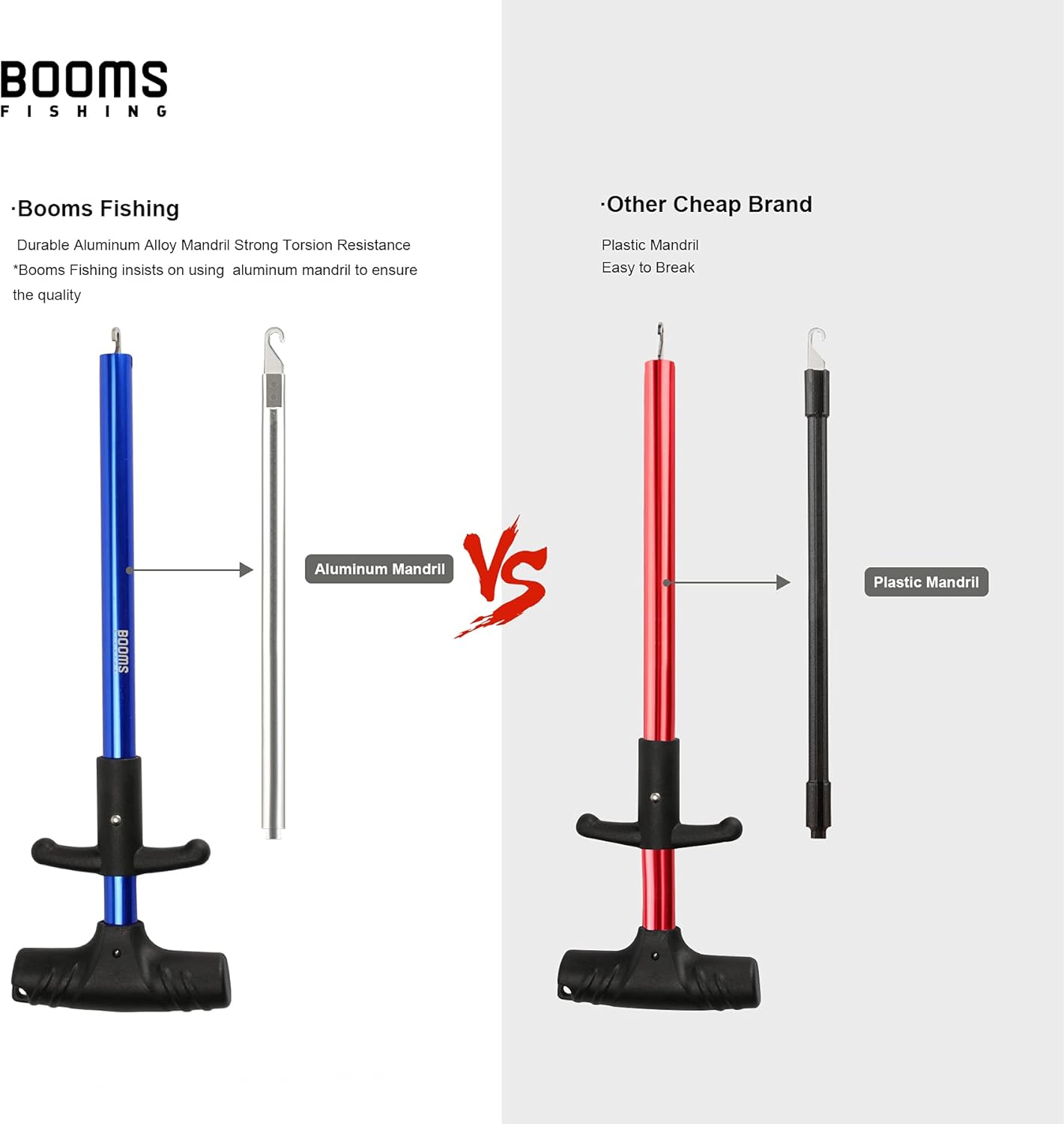 Booms Fishing R02 Aluminiumroh – Fishing Hook Remover Bewertung und Preis