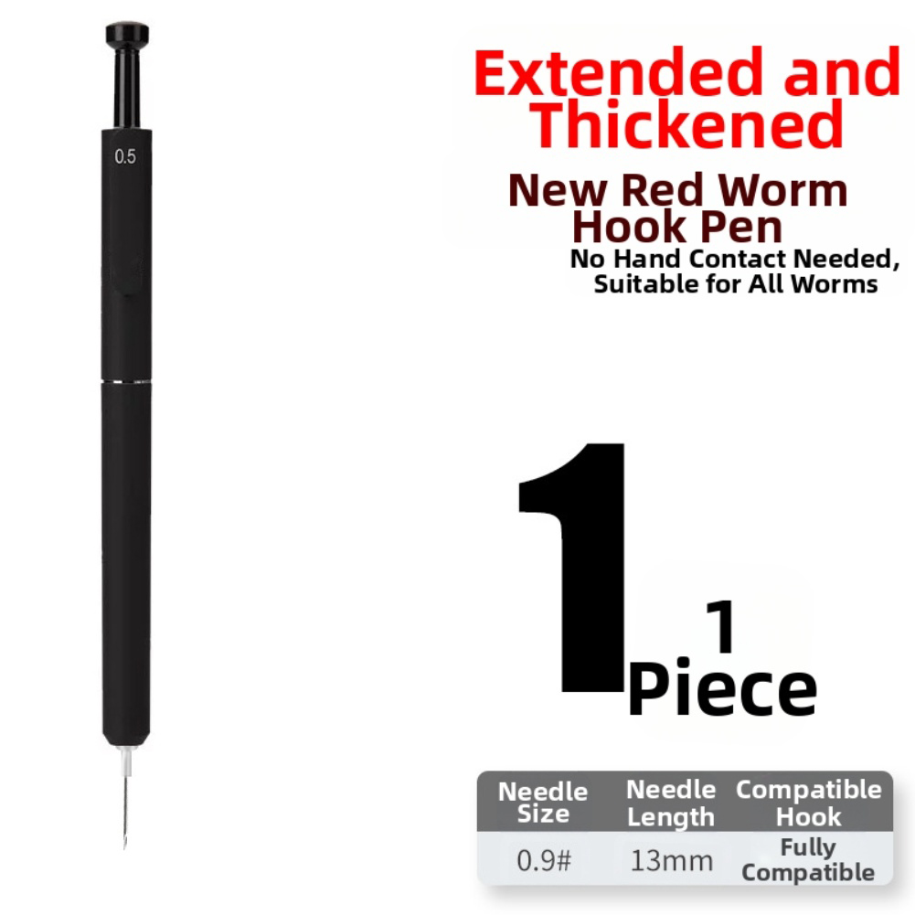 Rotes Schneckenködergerät für  – Fishing Hook Size Bewertung und Preis