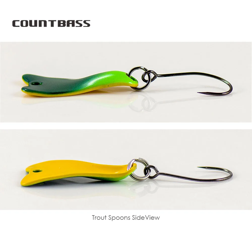 COUNTBASS 5/64oz 2g Casting Lö – Fishing Hook Barbless Bewertung und Preis