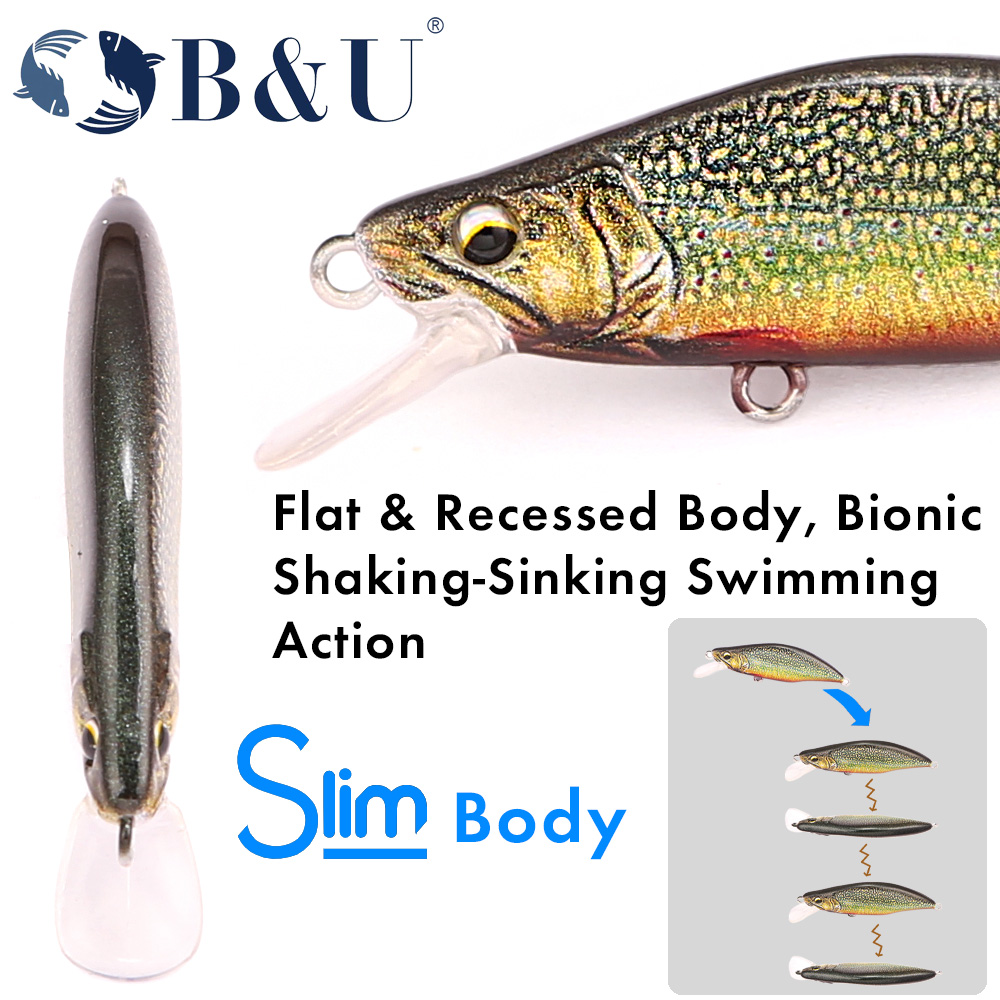 B&U Forellenmuster, harter Köd – Fishing Hook Treble Bewertung und Preis