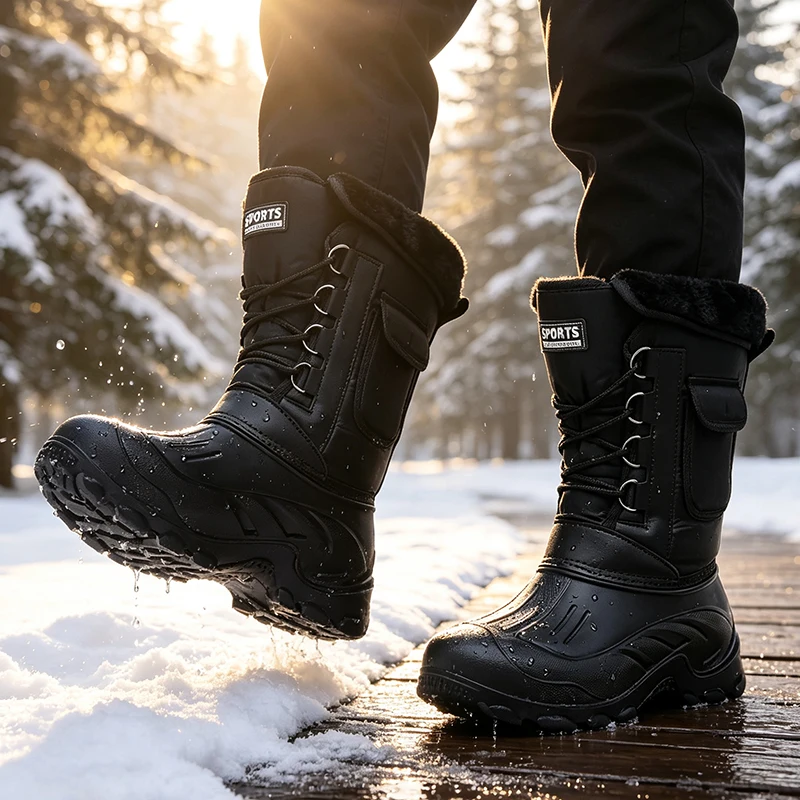 Herren Winter Schneestiefel Ou – Fishing Hook Bewertung und Preis