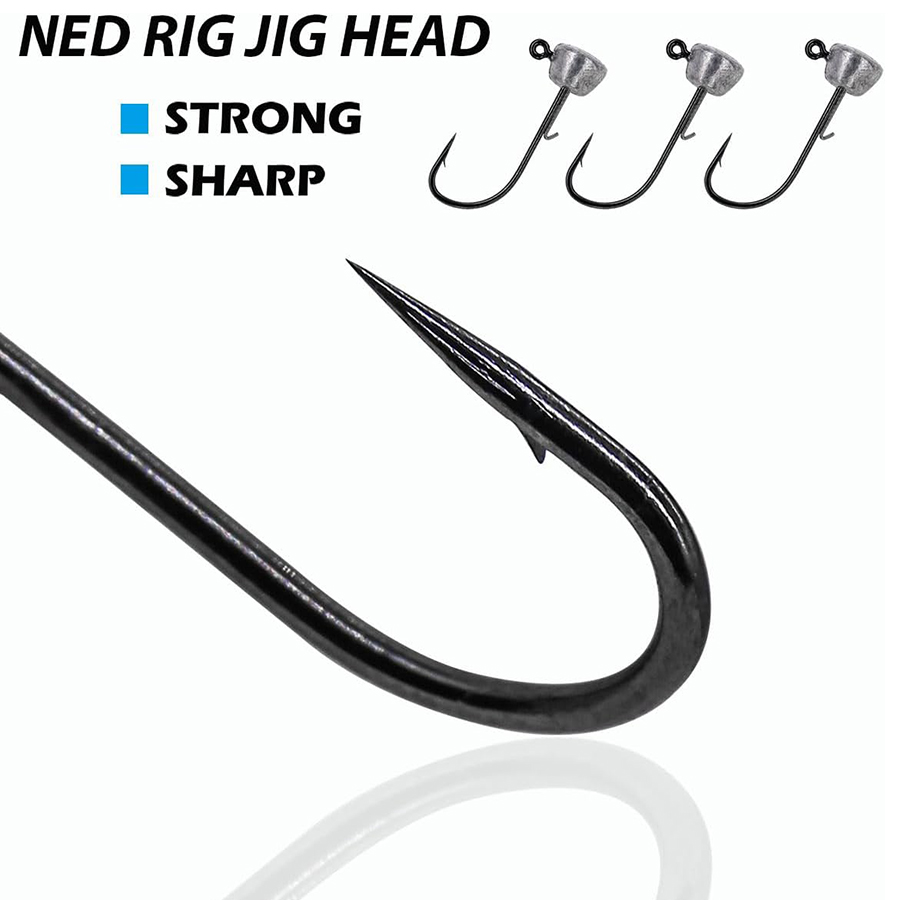 Pilzkopf-Angelgeräte, Jigköpfe – Fishing Hook Weedless Bewertung und Preis