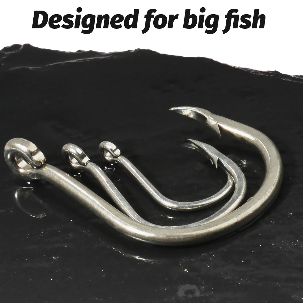 10PCS Große Angelhaken 1/0-7/0 – Fishing Hook Circle Bewertung und Preis