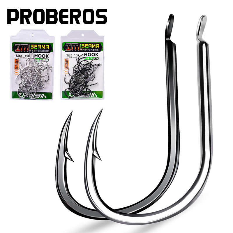 PROBEROS 30 Stück Offset-Angel – Fishing Hook Offset Bewertung und Preis