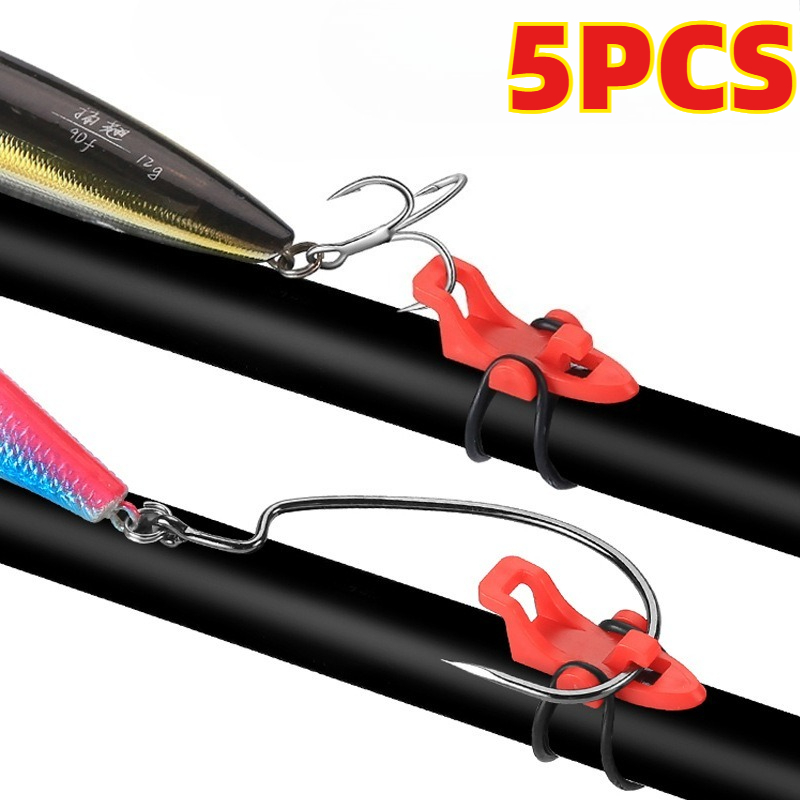 5 Stück Angelruten-Hakenhalter – Fishing Hook Jig Bewertung und Preis