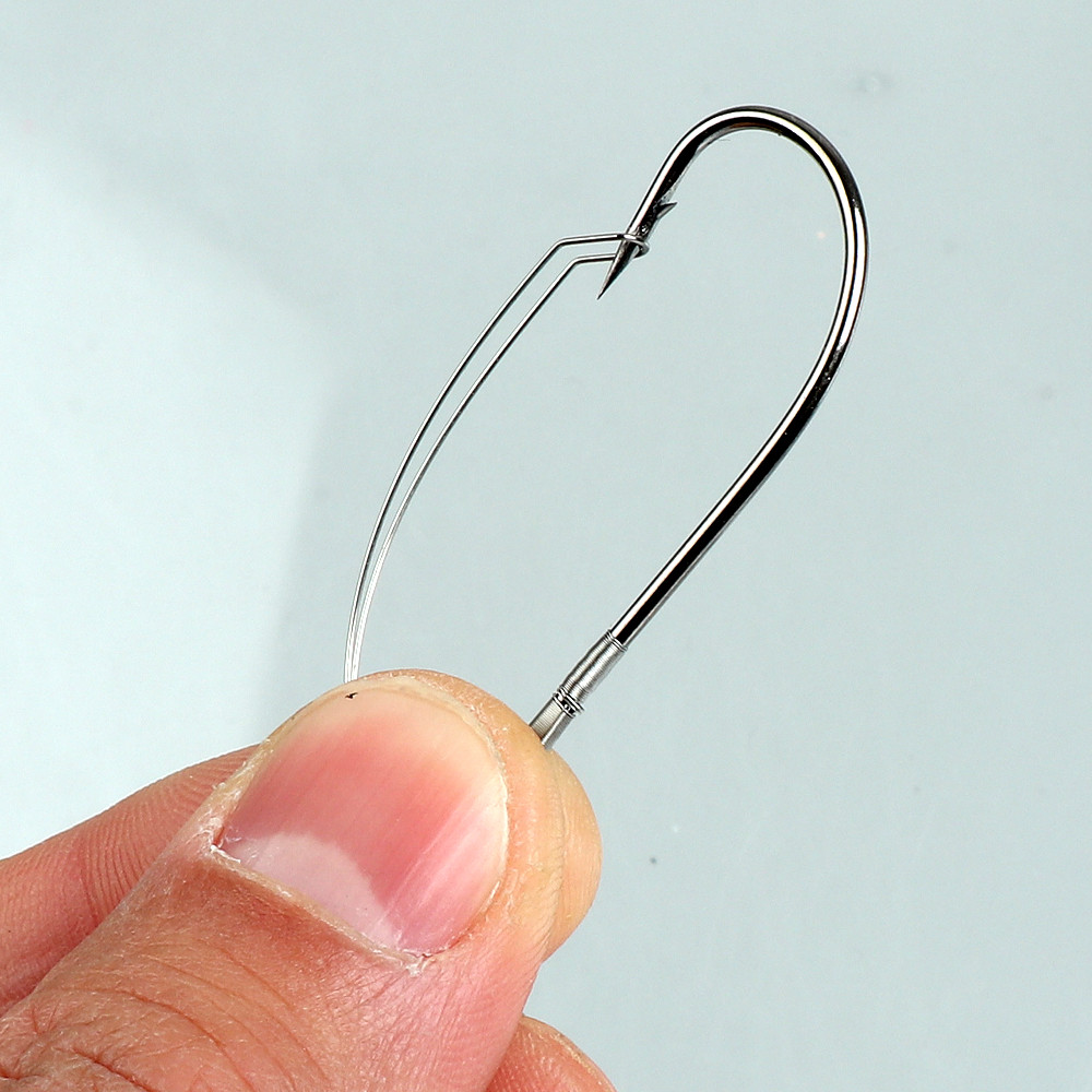 10 Teile/schachtel Angeln Wack – Fishing Hook Weedless Bewertung und Preis