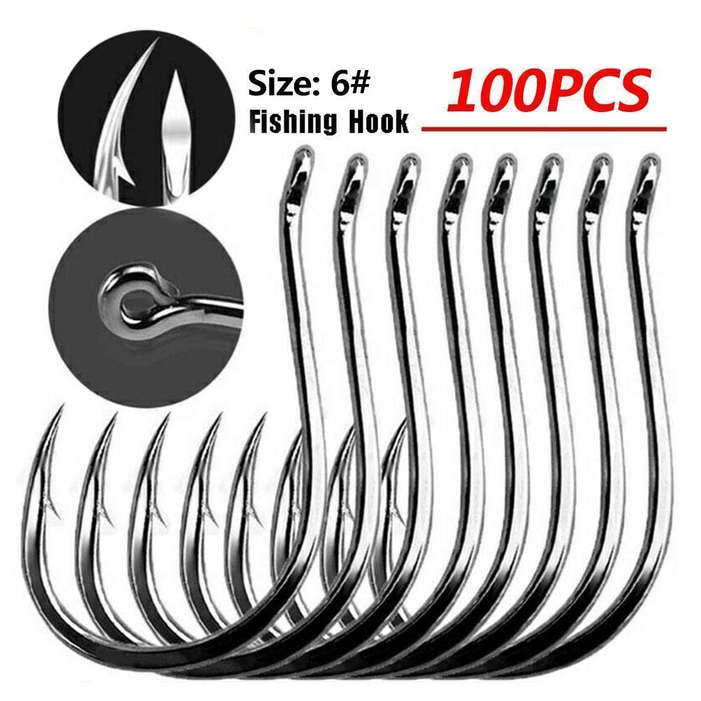 100 Stück Verpackte Angelhaken – Fishing Hook Circle Bewertung und Preis