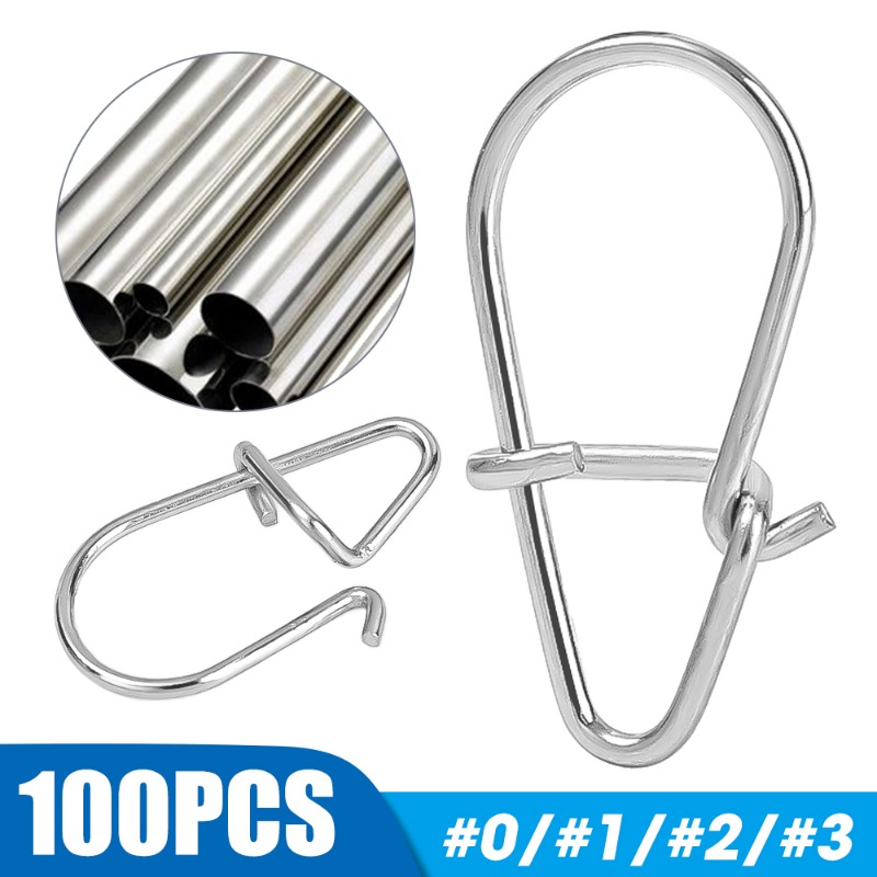 100 Stück Edelstahl-Angelkarab – Fishing Hook Stainless Steel Bewertung und Preis