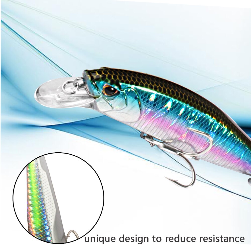 Sinking Minnow 19g Schwimmende – Fishing Hook Treble Bewertung und Preis